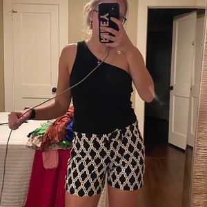 Patterned Chino Shorts